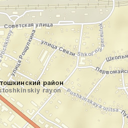 Pustoshka Street Map