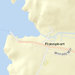 A849, Isle of Mull, Argyll and Bute PA66, UK Street Map