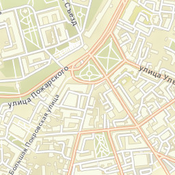 Nizhniy Novgorod Street Map