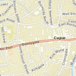 Cupar Street Map