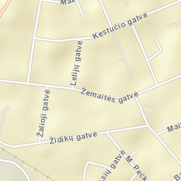 Mazeikiai Street Map
