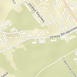Vysokovsk Street Map