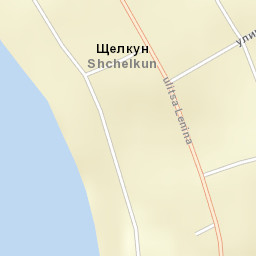 Shchelkun Street Map