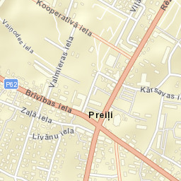 Preiļi Street Map