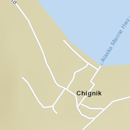 Chignik Alaska Street Map