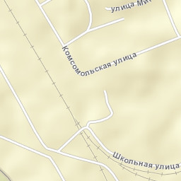 Tsentral’nyy Street Map