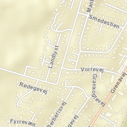 Løgten Street Map