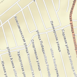 Kizner Street Map