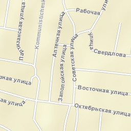 Kazachinskoye Street Map