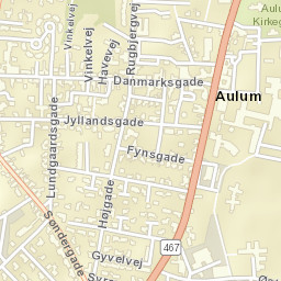 Avlum Street Map