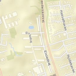 Lystrup Street Map