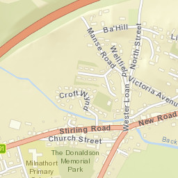 Milnathort Street Map