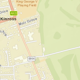 2 Springfield Rd, Kinross, Perth and Kinross KY13, UK Street Map