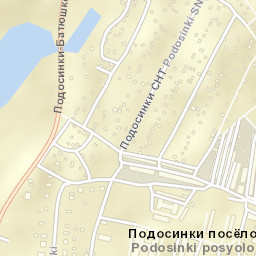 Podosinki Street Map