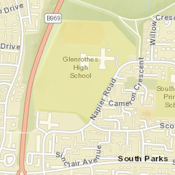 15 Cunningham Pl, Glenrothes, Fife KY6 1AS, UK Street Map