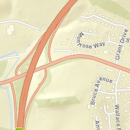 53 Doune Rd, Dunblane, Stirling FK15, UK Street Map