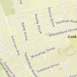 13 Kenilworth Drive, Glenrothes, Fife KY6, UK Street Map