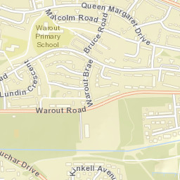 218 Alexander Road, Glenrothes, Fife KY7, UK Street Map