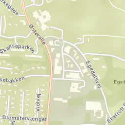 Ebeltoft Street Map