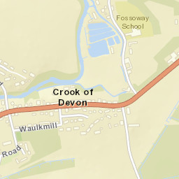 A977, Kinross, Perth and Kinross KY13, UK Street Map