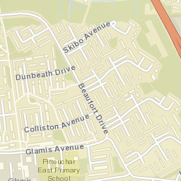 264 Delgatie Ave, Glenrothes, Fife KY7, UK Street Map