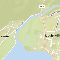 Hall Rd, Loch Lomond and the Trossachs National Park, Cairndo Street Map