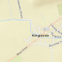 Kinglassie Street Map