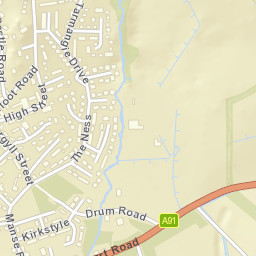 54 High Street, Dollar, Clackmannanshire FK14 Street Map