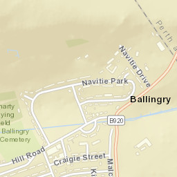 Ballingry Street Map
