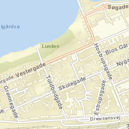 Silkeborg Street Map