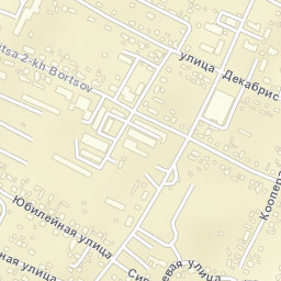Yemel’yanovo Street Map