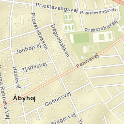 Århus Kommune Street Map