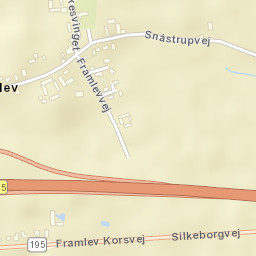 Framlev Street Map