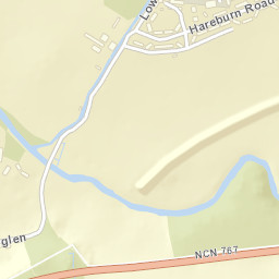 Lower Mill Street, Clackmannanshire, UK Street Map