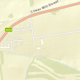 A908, Alloa, Clackmannanshire FK10, UK Street Map
