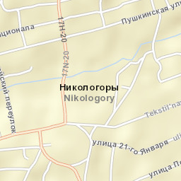 Nikologory Street Map