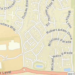 Robert Adam Dr, Kirkcaldy, Fife KY2, UK Street Map