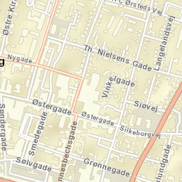 Herning Street Map