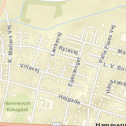 Hammerum Street Map