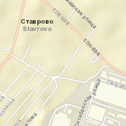Stavrovo Street Map