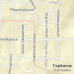 Gorbatov Street Map