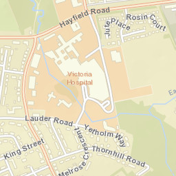 Hayfield Road, Hayfield, Kirkcaldy, Fife KY1, UK Street Map