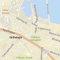 Gilleleje Street Map