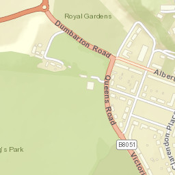 13 Victoria Square, Stirling FK8, UK Street Map