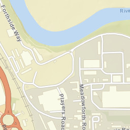 Forthside Way, Stirling FK7, UK Street Map