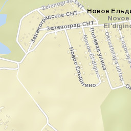 Yel’digino Street Map