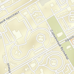 Solnechnyy Street Map