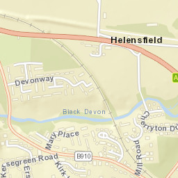 21 Burnside Crescent, Clackmannan FK10, UK Street Map