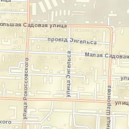 Ishim Street Map