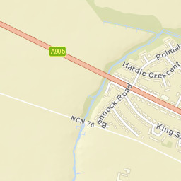 65 Stirling Road, Fallin, Stirling FK7, UK Street Map